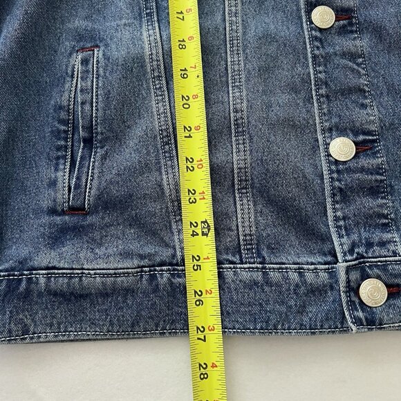 NWT True Religion Men's Medium Storm Wash Jesse SN Trucker Jacket Size XL - Picture 12 of 12